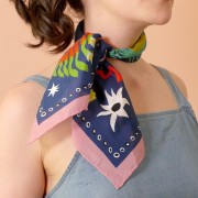 Silk Cotton Scarf - Bush Jamboree